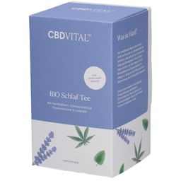 CBD VITAL BIO Schlaf Tee - Hanftee