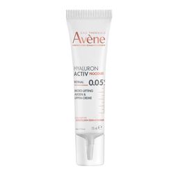 Avène HYALURON ACTIV PROCEDURE Micro-Lifting Augen und Lippen Creme für jünger aussehende Haut mit Retinal, Niacinamid und Hyaluronsäure