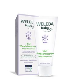 Weleda Baby Med 3in1 Wundschutzcreme Weiße Malve für hochsensible und sehr trockene Haut