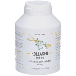 SinoPlaSan Kollagen 900 mg + Vitamin C aus Hagebutten