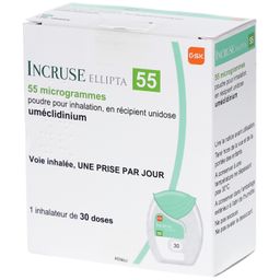 INCRUSE Ellipta 55 µg einzeldos.Plv.z.Inhal.30 ED