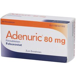 ADENURIC 80 mg Filmtabletten