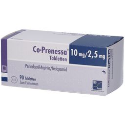 CO-PRENESSA 10 mg/2,5 mg Tabletten