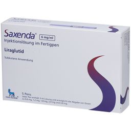 SAXENDA 6 mg/ml Injektionslsg.i.e.Fertigpen