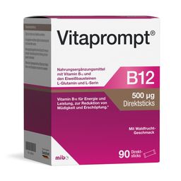 Vitaprompt® B12 500 μg Direktsticks mit Eiweißbausteinen
