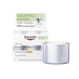 Eucerin® Hyaluron-Filler + 3x Effect Tag LSF 30 Nachfüllkapsel - Jetzt 20% mit dem Code "eucerin20" sparen*