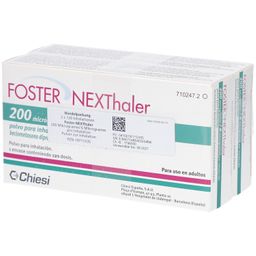 FOSTER NEXThaler 200/6 µg 120 ED Inhalationspulver