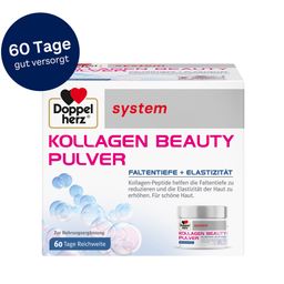 Doppelherz system Kollagen Beauty Pulver - Jetzt 20% mit dem Code doppelherz20 sparen*