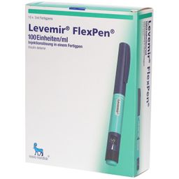 LEVEMIR FlexPen 100 Einheiten/ml Inj.-L.Fertigpen