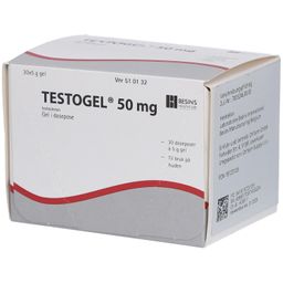 TESTOGEL 50 mg transdermales Gel im Beutel