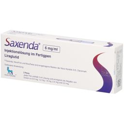 SAXENDA 6 mg/ml Injektionslsg.i.e.Fertigpen