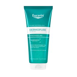 Eucerin® DERMOPURE CLINICAL Waschpeeling – AHA & PHA Peeling gegen Mitesser und Hautunreinheiten, für unreine Haut - Jetzt 20% mit dem Code "eucerin20" sparen* + Eucerin DERMOPURE CLINICAL Porenverfeinerndes Reinigungsgel 75ml GRATIS
