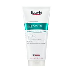 Eucerin® DERMOPURE CLINICAL Erneuernde Körperpflege – Lotion mit Salicylsäure & Thiamidol® gegen Pickelmale am Körper - Jetzt 20% mit dem Code "eucerin20" sparen* + Eucerin DERMOPURE CLINICAL Porenverfeinerndes Reinigungsgel 75ml GRATIS