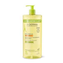 A-Derma Exomega Control Duschöl Rückfettend – beruhigt trockene, zu Neurodermitis neigende Haut