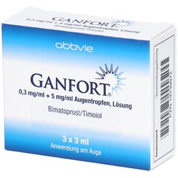GANFORT 0,3 mg/ml + 5 mg/ml Augentropfen