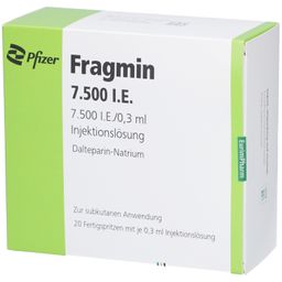 FRAGMIN 7.500 I.E. Inj.-Lsg.i.e.FS.m.Sich-Sys.
