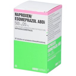 NAPROXEN/Esomeprazol Abdi 500 mg/20 mg TVW