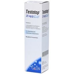 TESTOTOP 25 mg/g Gel 62,5 mg/Pumpenhub