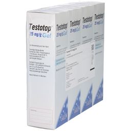 TESTOTOP 25 mg/g Gel 62,5 mg/Pumpenhub