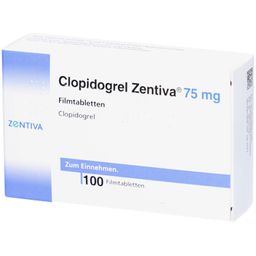 CLOPIDOGREL Zentiva 75 mg Filmtabletten