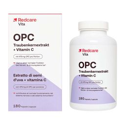 Redcare Vita OPC Traubenkernextrakt + Vitamin C
