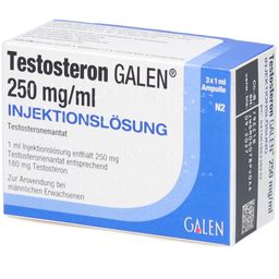 TESTOSTERON GALEN 250 mg/ml Injektionslösung