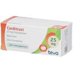 CARDITRUST 25 mg Filmtabletten