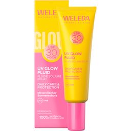 Weleda UV Glow Fluid LSF 30 – Leichter Sonnenschutz mit UVA/UVB-Schutz & Feuchtigkeit