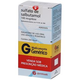 SULFATO de salbutamol Aeros.100 µg/Sprühstoß BRA