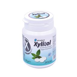 miradent Xylitol zuckerfreie Drops, Minze