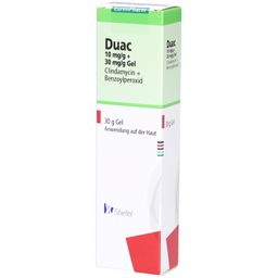 DUAC 10 mg/g + 30 mg/g Gel