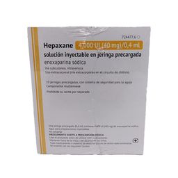 HEPAXANE 4.000 I.E. 40 mg/0,4 ml Inj.-Lsg.i.e.FS