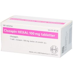CLOZAPIN HEXAL 100 mg Tabletten