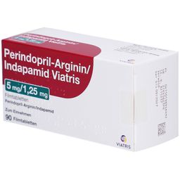 PERINDOPRIL-Arginin/Indapamid Viat.5mg/1,25mg FTA