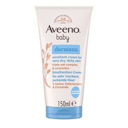Aveeno® baby dermexa Emollientien Creme – Die Lösung für sehr trockene, juckende Haut und Neurodermitis
