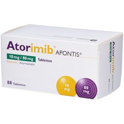 ATORIMIB APONTIS 10 mg/80 mg Tabletten