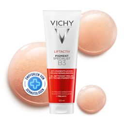 Vichy Liftactiv Pigment Specialist B3 Anti-Pigmentflecken Peeling Waschgel: Tägliche Reinigung und Milderung von Pigmentflecken