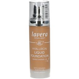 lavera Hyaluron Liquid Foundation Warm Caramel 08