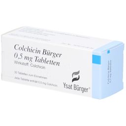COLCHICIN Bürger 0,5 mg Tabletten