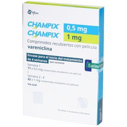 CHAMPIX 0,5 mg/1 mg Filmtabl.Starterpack.4 Wochen
