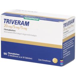 TRIVERAM 20 mg/5 mg/5 mg Filmtabletten