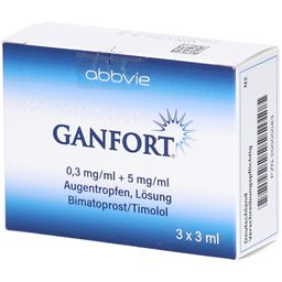 GANFORT 0,3 mg/ml + 5 mg/ml Augentropfen