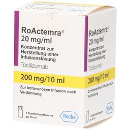 ROACTEMRA 20 mg/ml 200 mg Konz.z.Herst.e.Inf.-Lsg.