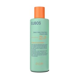 EUBOS Daily Ray Protect Double Cleanser 2in1 entfernt Make-up, UV-Filter & Feinstaub