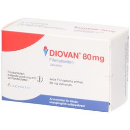 DIOVAN 80 mg Filmtabletten