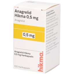 ANAGRELID Hikma 0,5 mg Hartkapseln