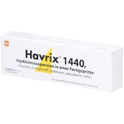 HAVRIX 1440 Impfdosis Inj.-Susp.i.e.Fertigspritze