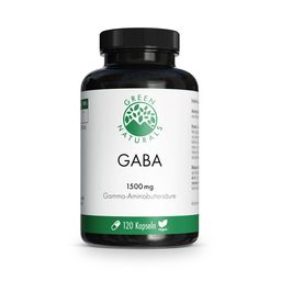 GREEN NATURALS® GABA - 1500 mg pro Tagesdosis - vegan