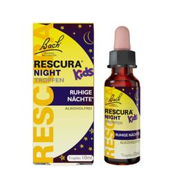 Original Bach RESCURA® Kids Night Tropfen 10ml – Die Original Bach®-Blütenmischung für Kinder