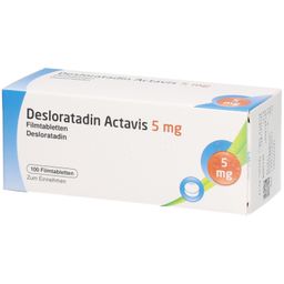 DESLORATADIN Actavis 5 mg Filmtabletten
